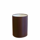 Ver imagem 2 de Cúpula Abajur e Luminária Cilíndrica Vivare Cp-7006 Ø18x25cm - Bocal Nacional Café
