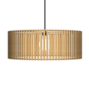 Ver imagem 2 de Luminária Pendente Vênus Modelo Ripado -:MDF CRU