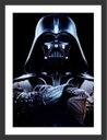 Ver imagem 1 de Quadro Decorativo Star Wars Filmes Cinema Salas Interiores Com Moldura