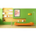 Ver imagem 2 de Quadro Decorativo Flores Natureza Paisagens Salas Interiores Com Moldura Decorações