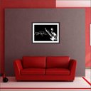 Ver imagem 4 de Quadro Decorativo Jimi Hendrix Guitarra Musicais Salas Interiores Com Moldura Decorações