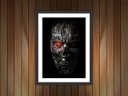 Ver imagem 2 de Quadro Decorativo Abstrato Caveira Salas Quartos Interiores Com Moldura Decorações