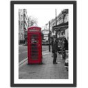 Ver imagem 1 de Quadro Decorativo Cidade Londres Salas Decorações Interiores Com Moldura