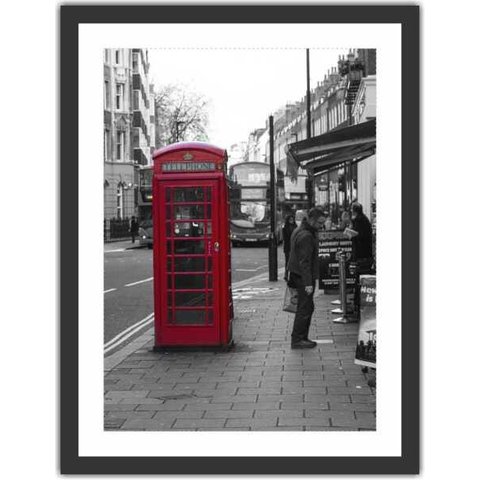 Quadro Decorativo Cidade Londres Salas Decorações Interiores Com Moldura