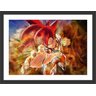 Quadro Decorativo Dragon Ball Goku Anime Desenho Salas Decorações Interiores Com Moldura - 1