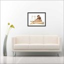 Ver imagem 2 de Quadro Decorativo Advocacias Direito Advogados Escritórios Salas Decorações Profissão Com Moldura