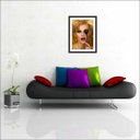 Ver imagem 2 de Quadro Decorativo Salão De Beleza Maquiagem Cabelereira Com Moldura