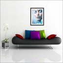 Ver imagem 2 de Quadro Decorativo Salão De Beleza Maquiagem Cabelereira Com Moldura