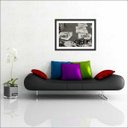 Ver imagem 3 de Quadro Decorativo Pôquer Cartas Baralho Salas De Jogos Interiores Com Moldura Decorações