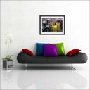 Ver imagem 2 de Quadro Decorativo Pôquer Cartas Baralho Salas De Jogos Interiores Com Moldura Decorações