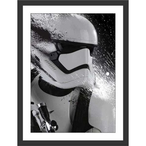 Quadro Decorativo Star Wars Filmes Cinema Salas Interiores Com Moldura