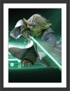 Ver imagem 1 de Quadro Decorativo Star Wars Filmes Cinema Salas Interiores Com Moldura