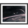 Quadro Decorativo Galáxia Universo Planetas Espaço Cosmos Estrelas Com Moldura - 1