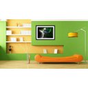 Ver imagem 2 de Quadro Decorativo Galáxia Universo Planetas Espaço Cosmos Estrelas Com Moldura