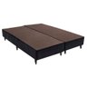 Cama Box Super King Size Ortobom Camurça Preto (193x203x30cm) - 1