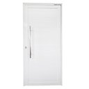 Ver imagem 1 de Porta Pivotante Alumínio Branco Lambril c/Puxador 100cm Veneza - Esquerda - 210x100