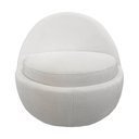Ver imagem 7 de Poltrona Orgânica Kaira Base Fixa Bouclê Off White - Nexta Casa