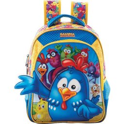 Mochila Escolar Galinha Pintadinha HI-5 Media Regina - 1