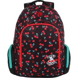 Mochila Escolar Capricho CHERRY GD 3BOLSOS DMW - 1