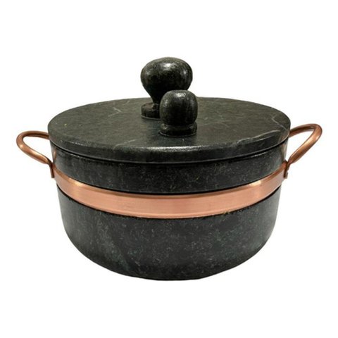 Panela de Pressão de Pedra Sabão 4 Litros