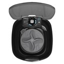 Ver imagem 2 de Tanquinho de Lavar Roupa 10kg Newmaq Semiautomática com 9 Programas de Lavagem Preto 220v