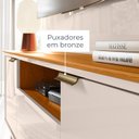 Ver mais imagens de Estante para TV e Home Theater TV 75 Polegadas 200CMX196CM 2 Portas 1 Gaveta com Pés Nilo
