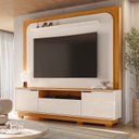Ver imagem 1 de Estante para TV e Home Theater TV 75 Polegadas 200CMX196CM 2 Portas 1 Gaveta com Pés Nilo