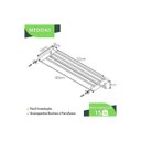 Ver imagem 4 de Toalheiro Hotel de Parede Porta Toalha Duplo Inox F.master