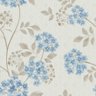 Papel de Parede Floral Mini Azul 10mx57cm PRI51G - 1