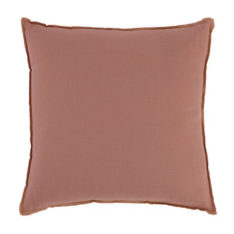 Almofada Lisa 43x43cm:vinho/ Terracota/liso