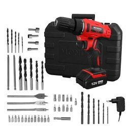 Parafusadeira e Furadeira Á Bateria Bivolt - 1