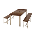 Ver imagem 1 de Mesas de Refeitório 4, 6 e 8 Lugares - sem Banco