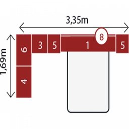 Guarda-roupa Casal com Cabeceira 7 Peças Modena Ii Demóbile - 10 Guarda-roupa Casal com Cabeceira 7 Peças Modena Ii Demóbile - 10