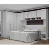 Guarda-roupa Casal com Cabeceira 7 Peças Modena Ii Demóbile - 1