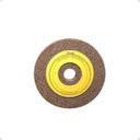 Ver imagem 3 de Kit 3 Rebolo Disco Desbaste Acabamento Aço Furadeira 76x10mm Granulometria:60;cor:marrom