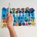 Ver imagem 7 de Jogo Pedagógico Para Crianças 100 Peças Tabuleiro Educativo Método Montessori De Madeira