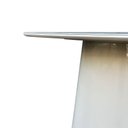 Ver imagem 3 de Mesa de Jantar Cone Orgânica Redonda 140x144 Cm Laqueado Off White