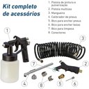 Ver imagem 6 de Motocompressor de Ar Jet Fácil Plus Motor Monofásico 220 Volts com Acessórios 4P60HZ 920.1301-0 Schu