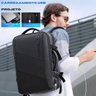 Mochila Impermeável Masculina Expansível Notebook 17,3 e Usb:preto - 3