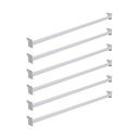 Ver imagem 1 de KIT - 6 Réguas Para Ponta de Gôndola 73cm - SA Gôndolas