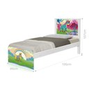 Ver imagem 4 de Cama Solteiro Unicórnio Feliz com Colchão