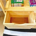 Ver imagem 5 de Estante 6 Prateleiras de Madeira Pinus Linea Ample com 2 Gavetas Natural