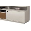 Ver imagem 5 de Home Theater Coliseu para Tv de até 58 Polegadas Off White com Naturale - Edn Móveis