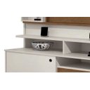 Ver imagem 4 de Home Theater Coliseu para Tv de até 58 Polegadas Off White com Naturale - Edn Móveis