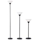 Ver imagem 2 de Luminaria de Chao Poste Jardim Pedestal Luminaria Piso Abajur de Chão Techled Preto