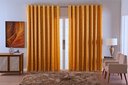 Ver imagem 2 de Cortina Jacquard Luxo em Tecido Semi Blackout Sala 5,00x2,80:dourado