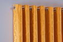 Ver imagem 4 de Cortina Jacquard Luxo em Tecido Semi Blackout Sala 5,00x2,80:dourado