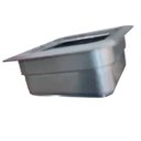 Ver imagem 1 de Cuba Gastronômica 1/6x65 900 Ml Copolímero Cinza Sb 1/6x65 Mm