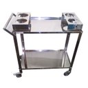 Ver imagem 1 de Carrinho de Serviços gerais com suporte para garrafas térmicas Therj CARRINHO COM SUPORTE DE GARRAFA