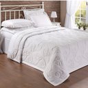 Ver imagem 2 de Cobre Leito Queen 3 Peças Percal Algodão 180 Fios Casablanca Casaborda